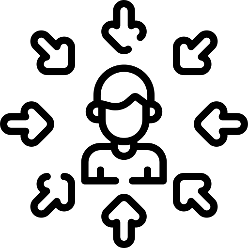 Patient centric healthcare approach and personalized medical care icon